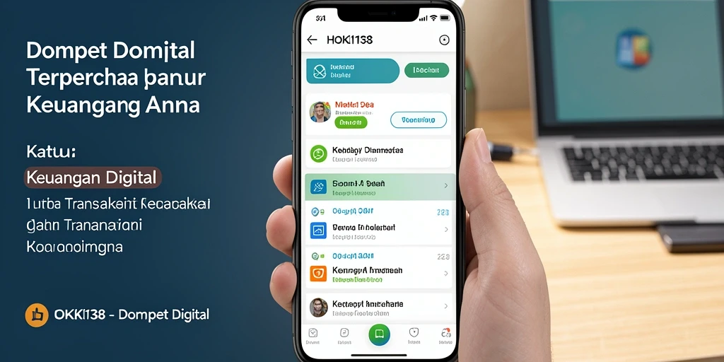 Tampilan antarmuka HOKI138 yang sederhana dan intuitif untuk Dompet Digital.
